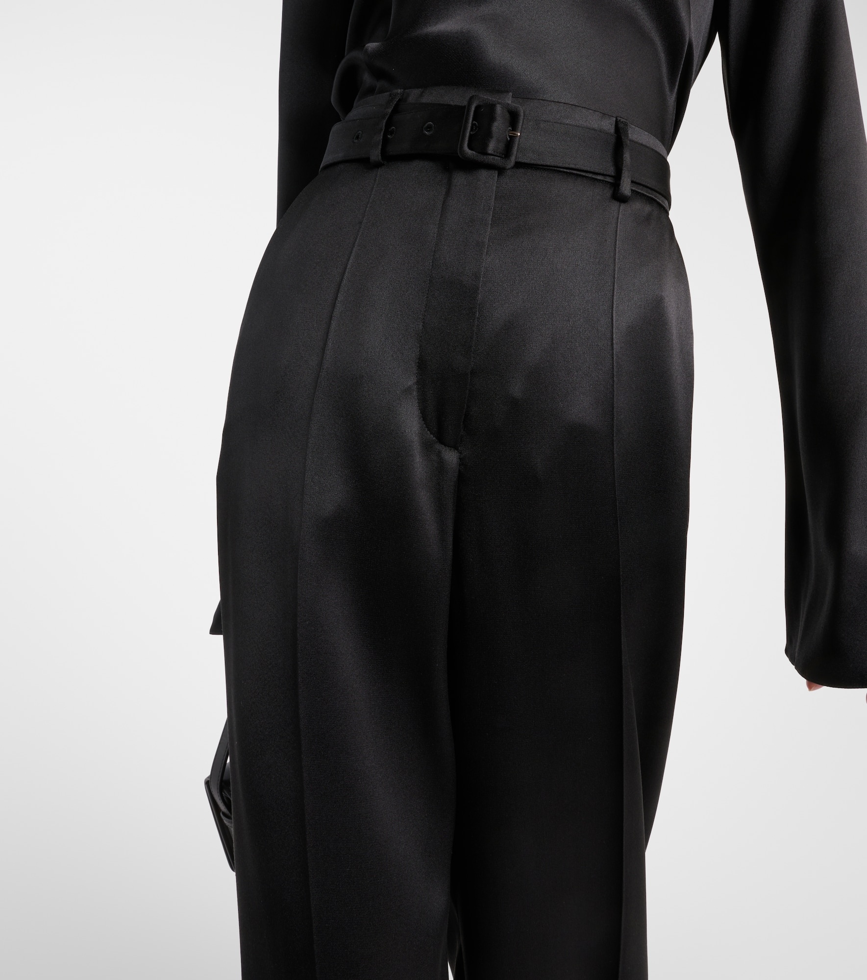 Mabon silk wide-leg pants - 4