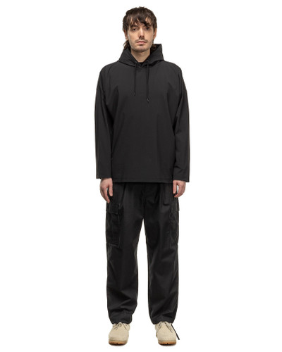 SOPHNET. 4Way Stretch Oversized Pullover Hoodie Black outlook