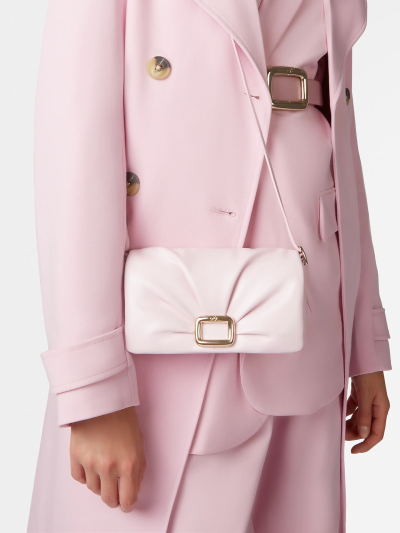 Roger Vivier Viv' Choc Phone Holder in Leather outlook