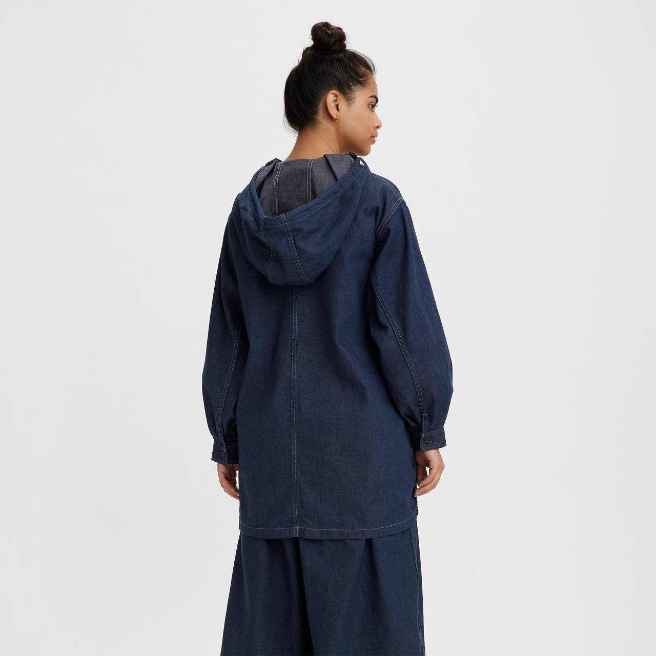 DENIM FAMILY SHORT PARKA - 4