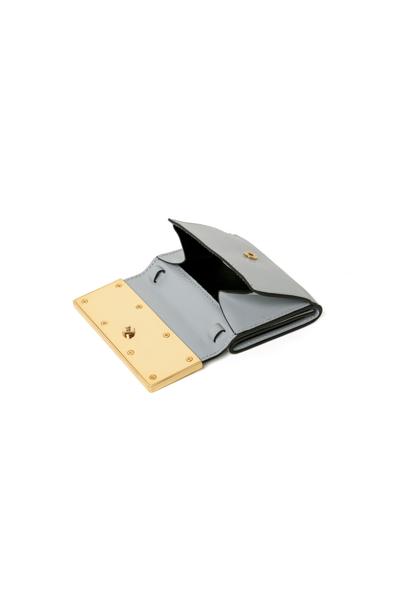 Half Metal Trifold Wallet 3