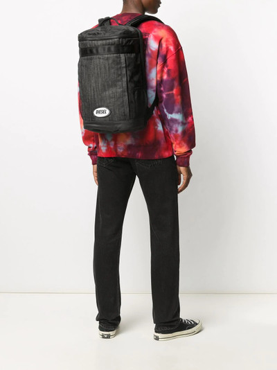 Diesel logo backpack outlook