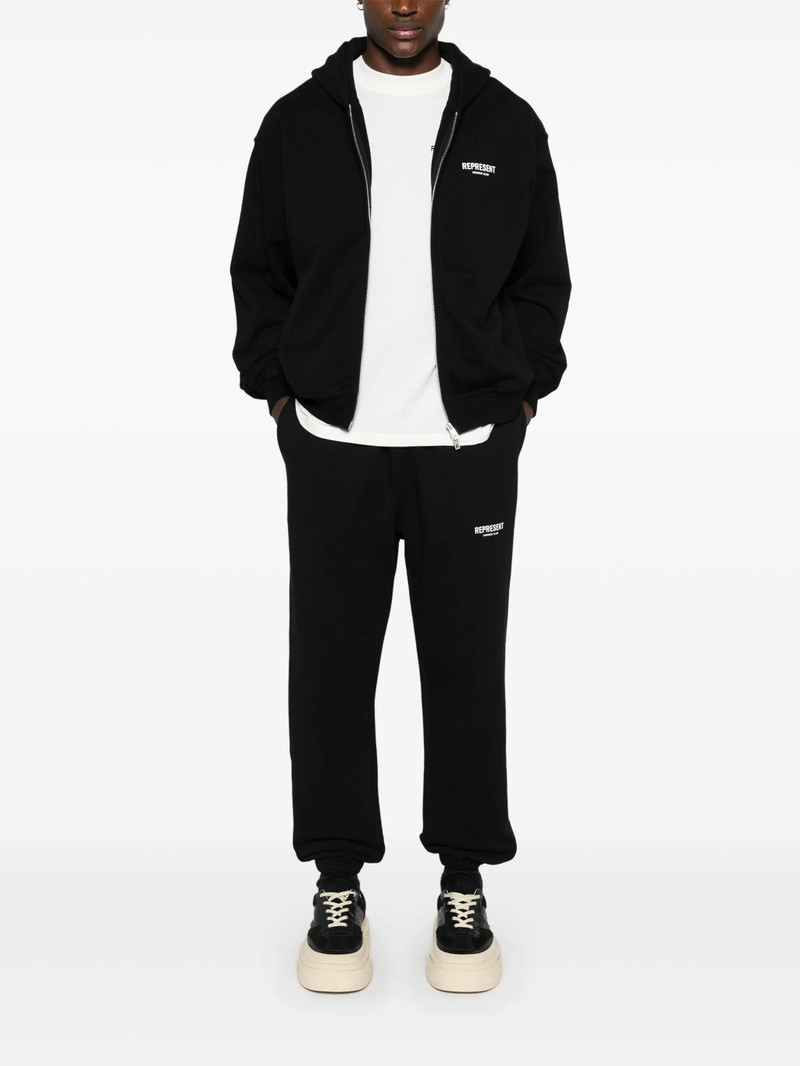 REPRESENT 블랙 조깅 트레이 outlook