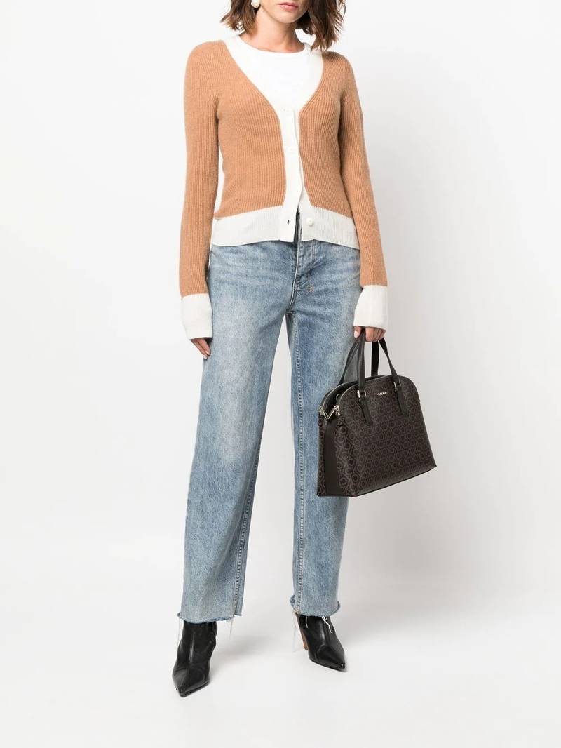 rag & bone ribbed cashmere cardigan outlook