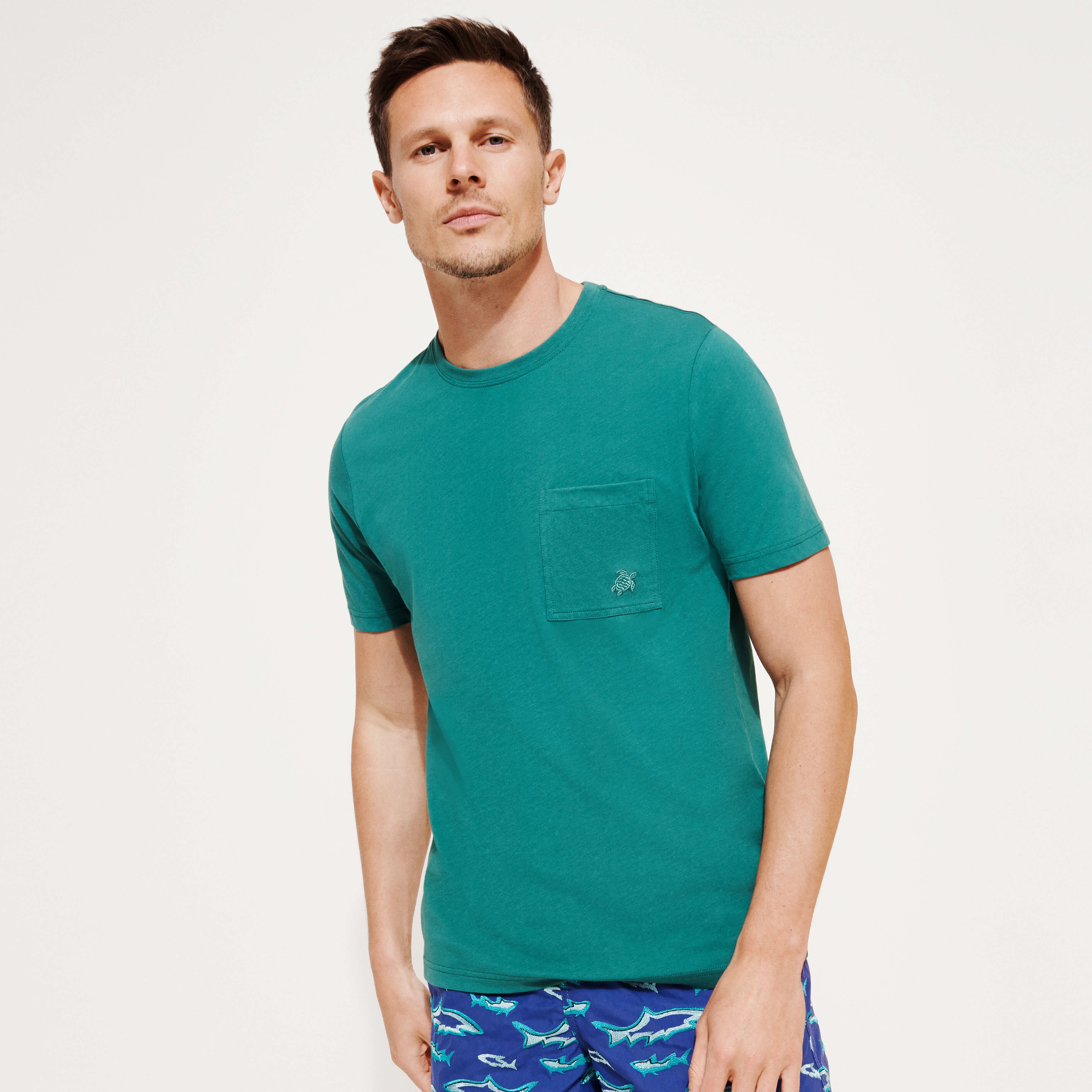 Men Organic Cotton T-Shirt Solid - 4