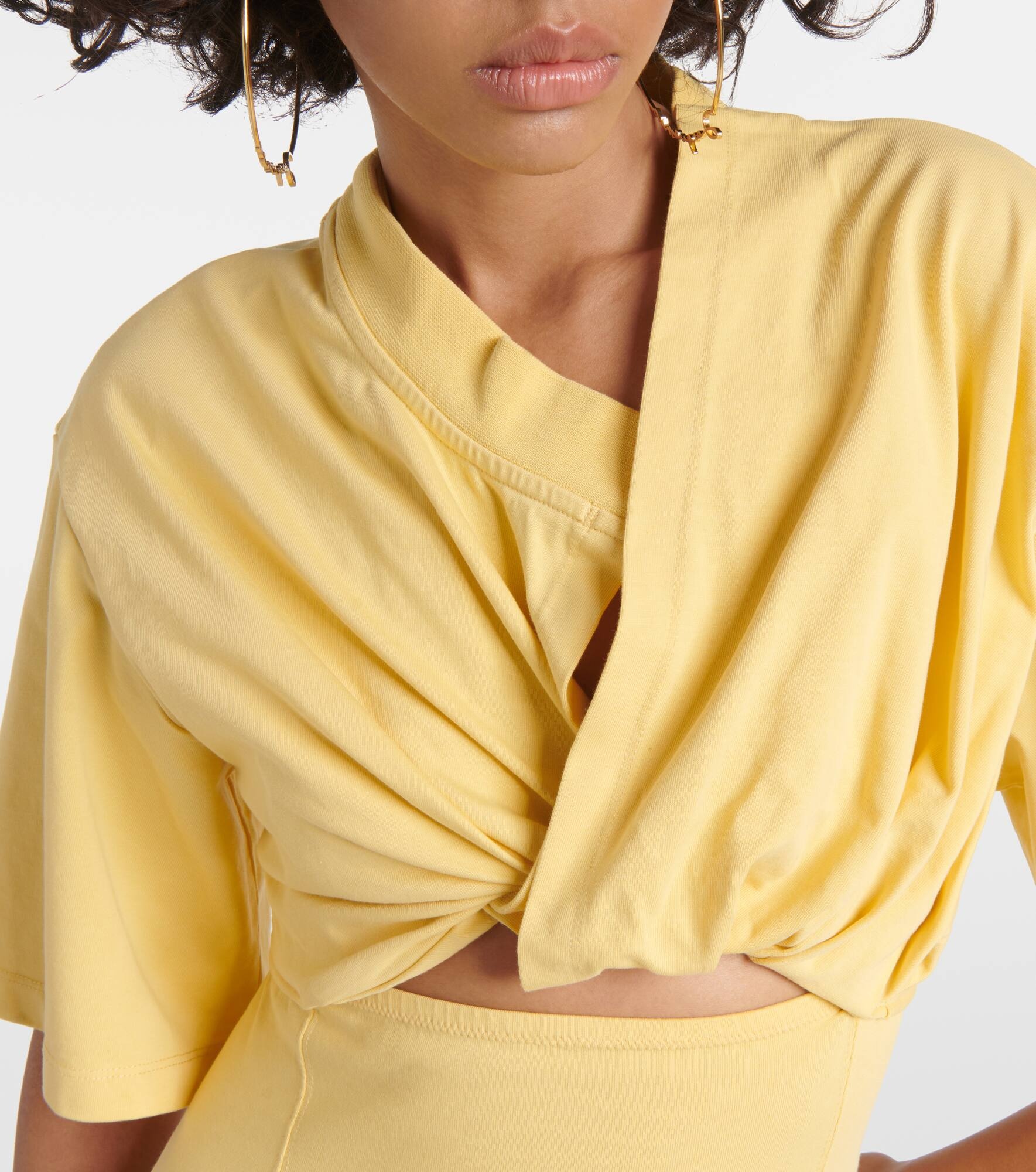 La Robe T-shirt Bahia cotton minidress - 4