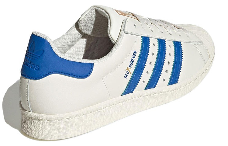 ★★Adairs★★ Superstar 80s Deux Cream Blue IF6292 adidas adidas x Deux Superstar 80s 'Cream Blue' IF6292