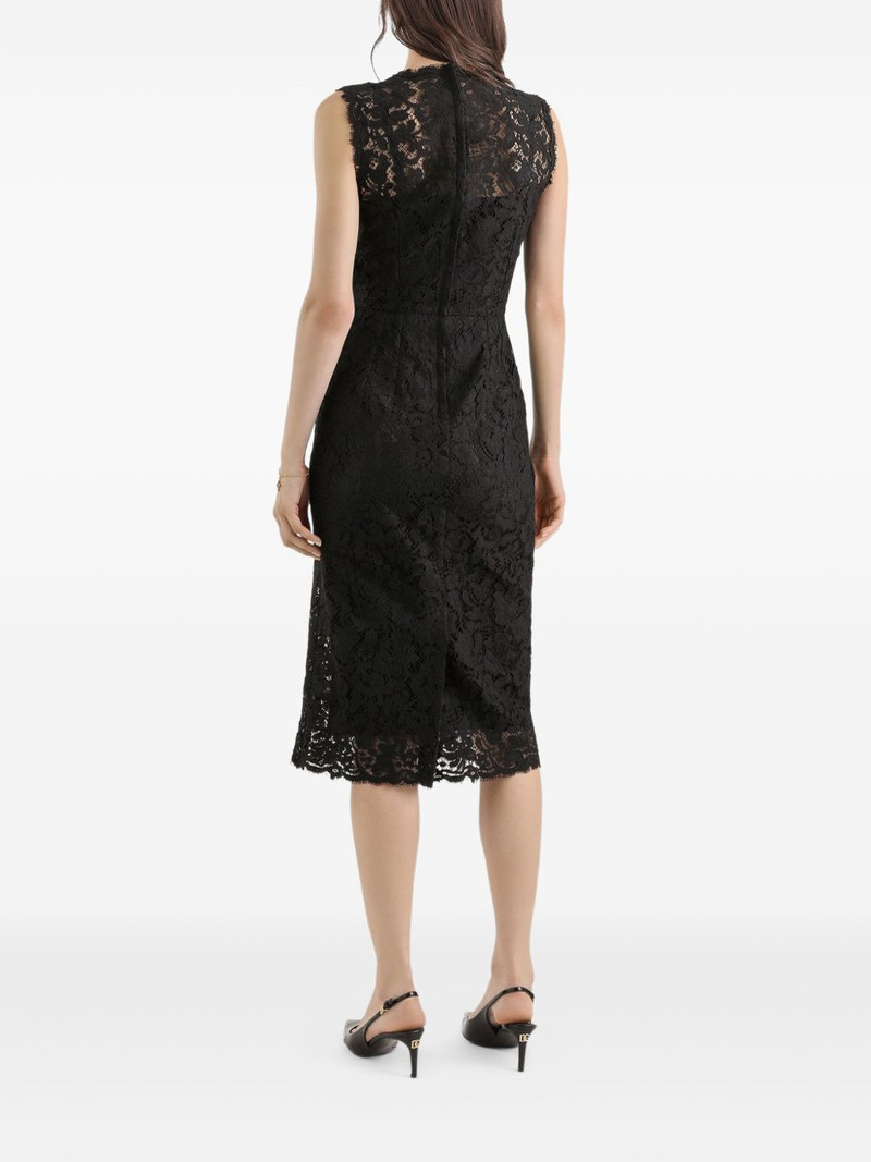 lace sleeveless midi dress 3