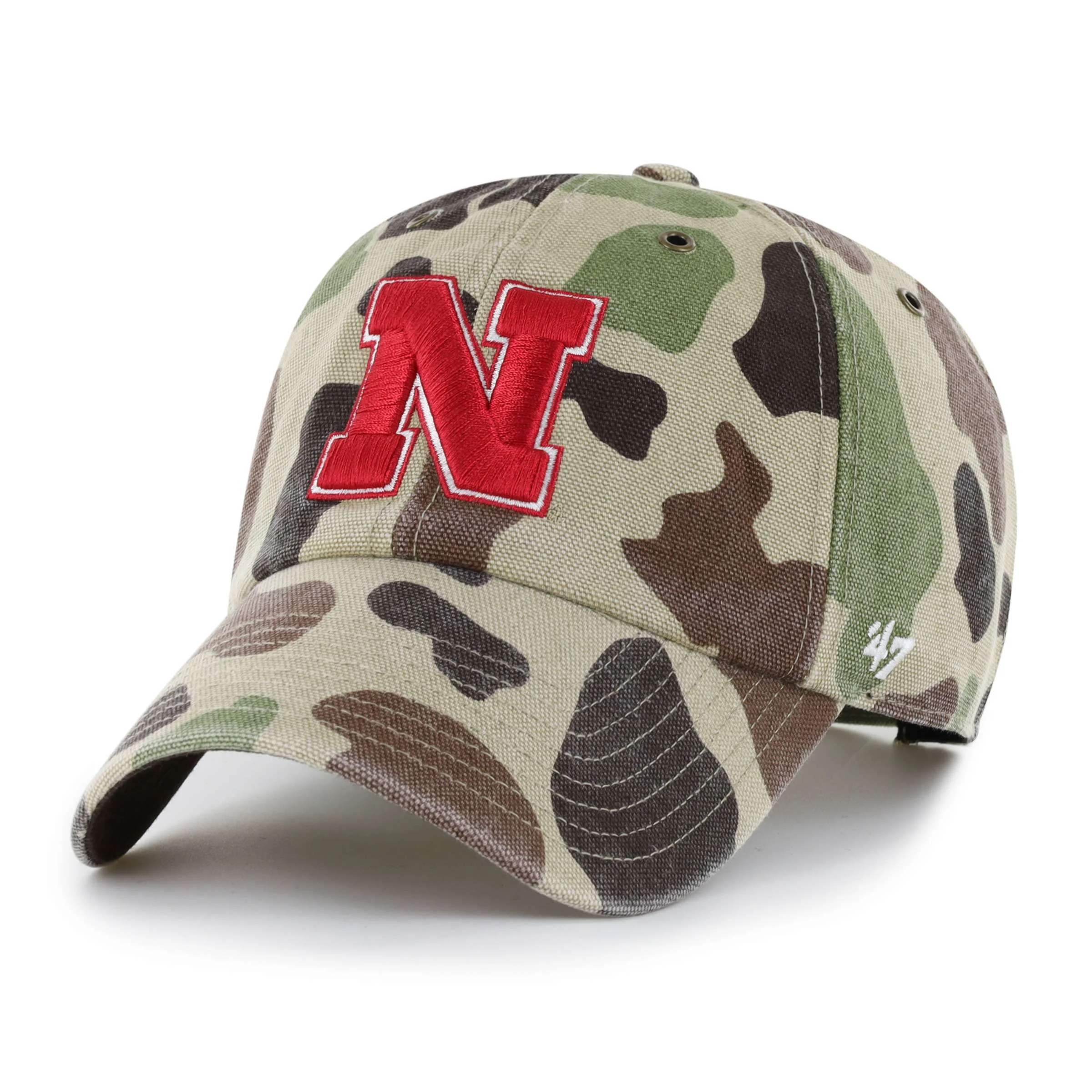 Nebraska Cornhuskers '47 Camo Clean Up - 1