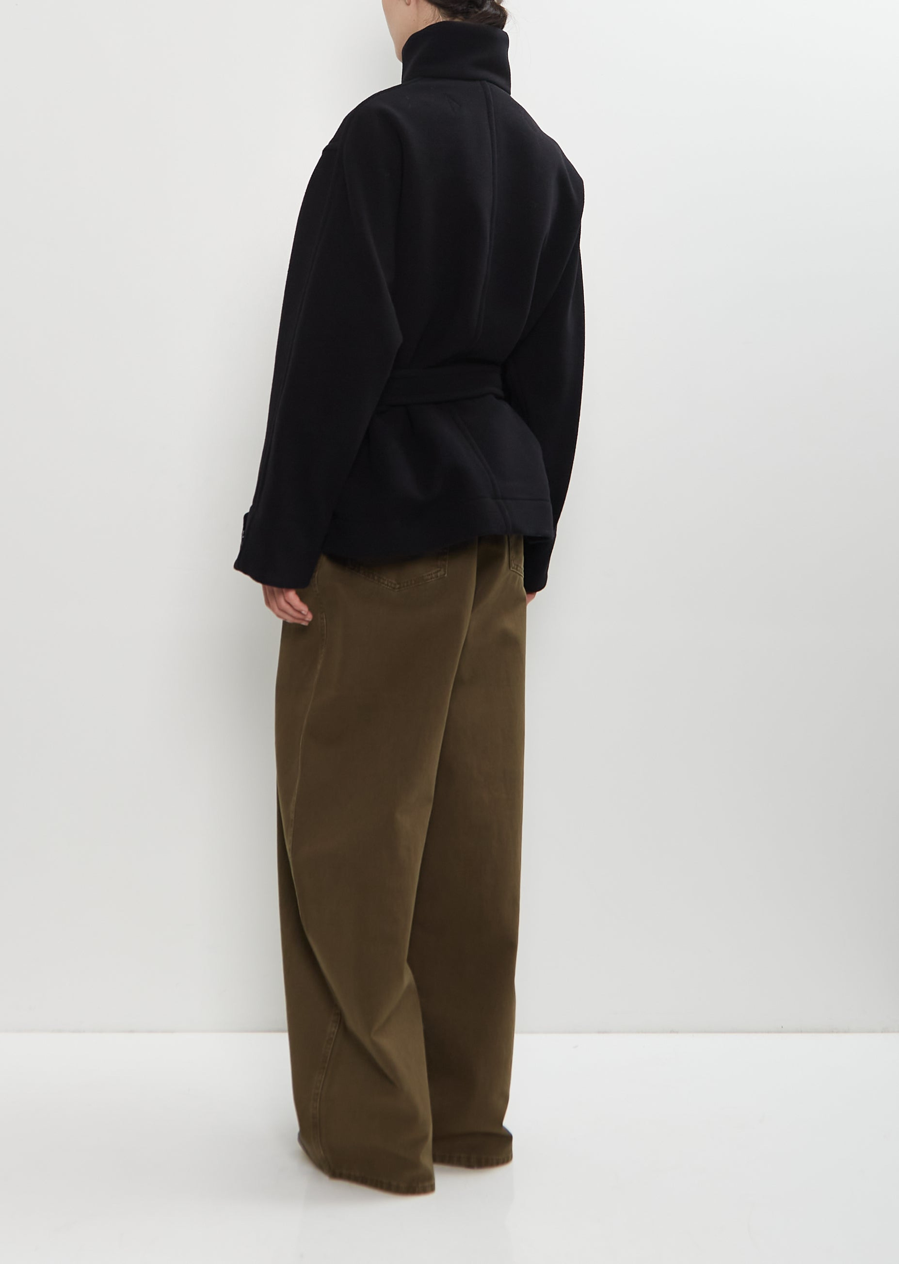 Short Wool Duffle Coat - 3