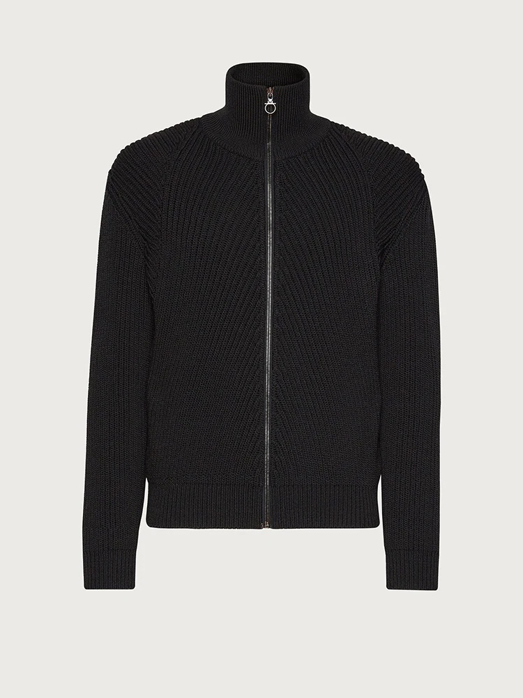 KNITTED BLOUSON - 3