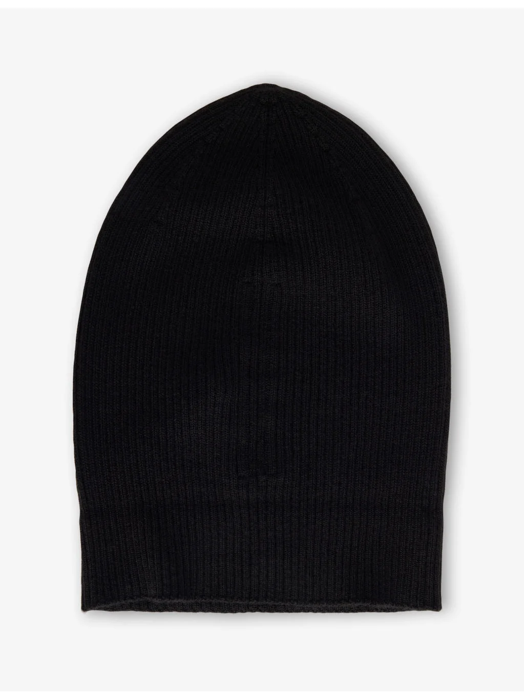 Ribbed Wool Beanie - 1