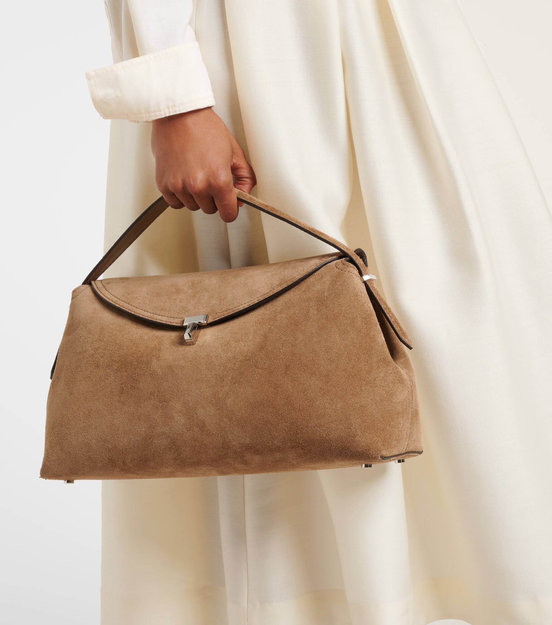 T-Lock suede tote bag - 2