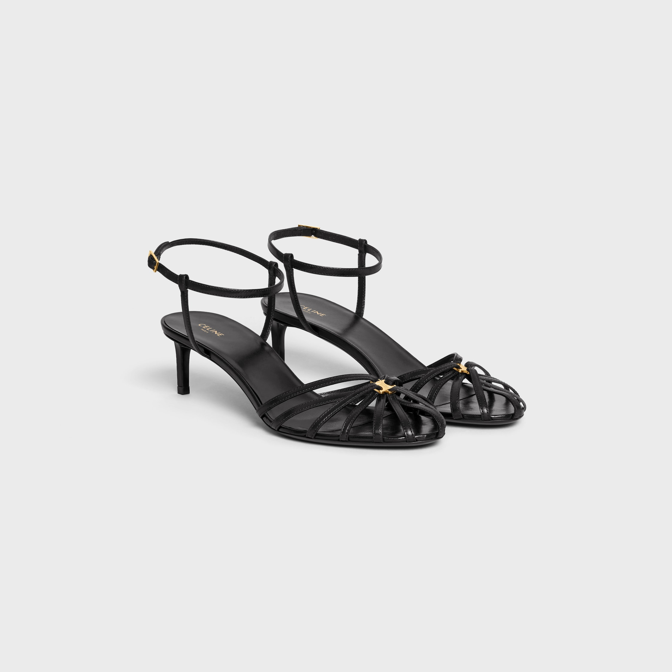 CELINE TRIOMPHE SANDAL in LAMBSKIN - 2