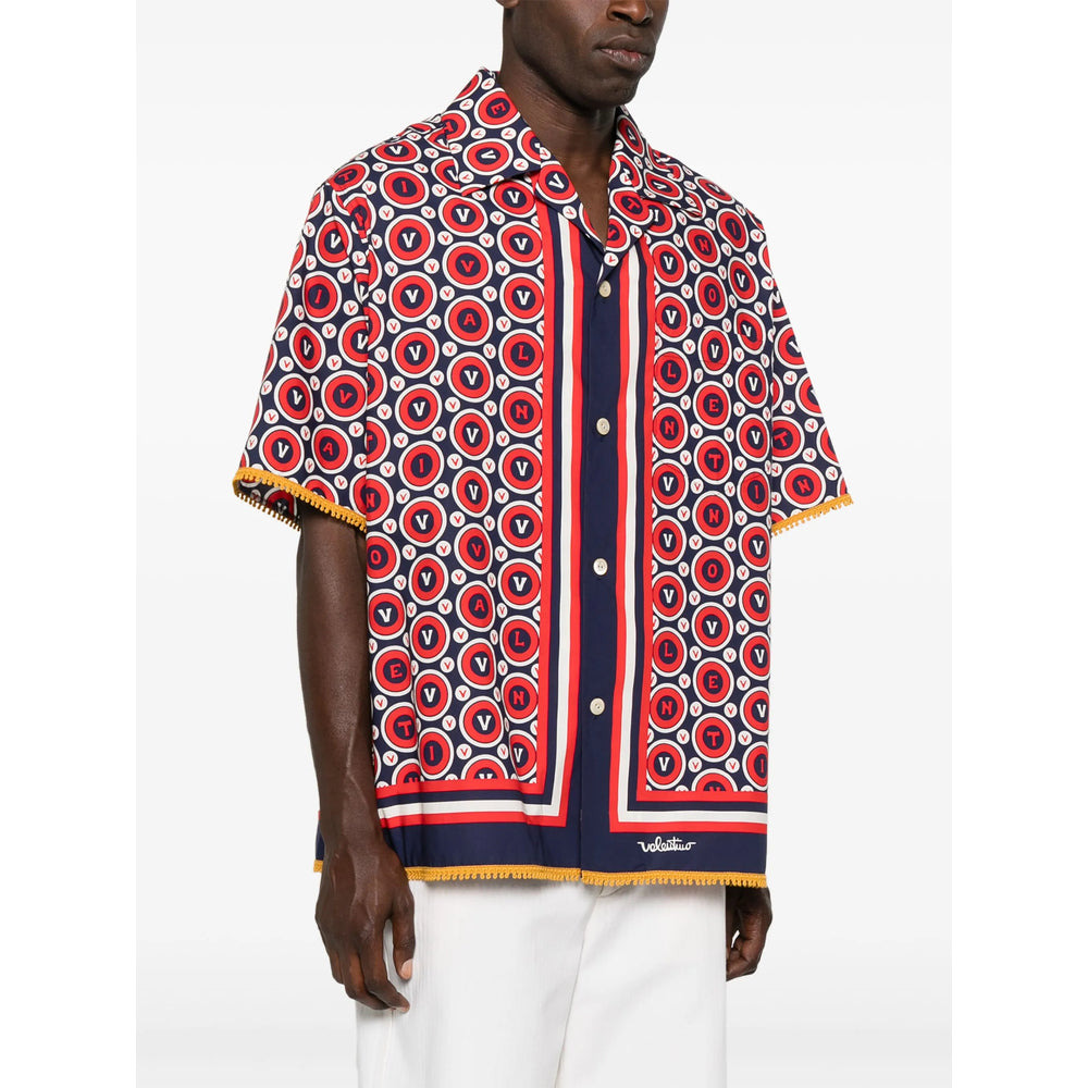 Valentino Red Shirts Men - 2