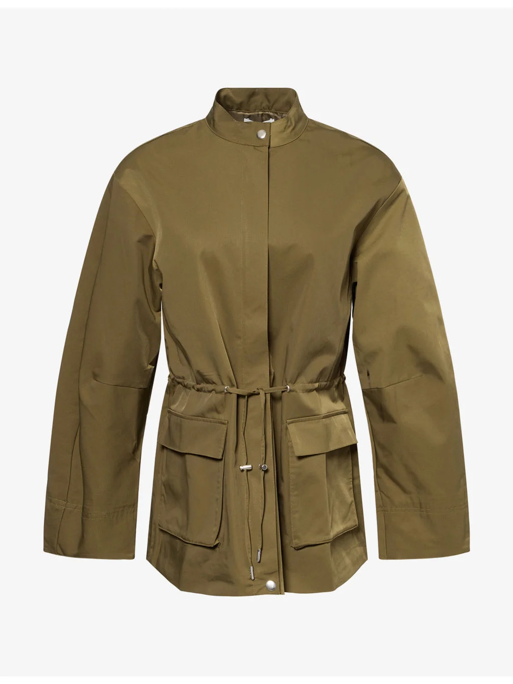 Callista High-Neck Woven Jacket - 1