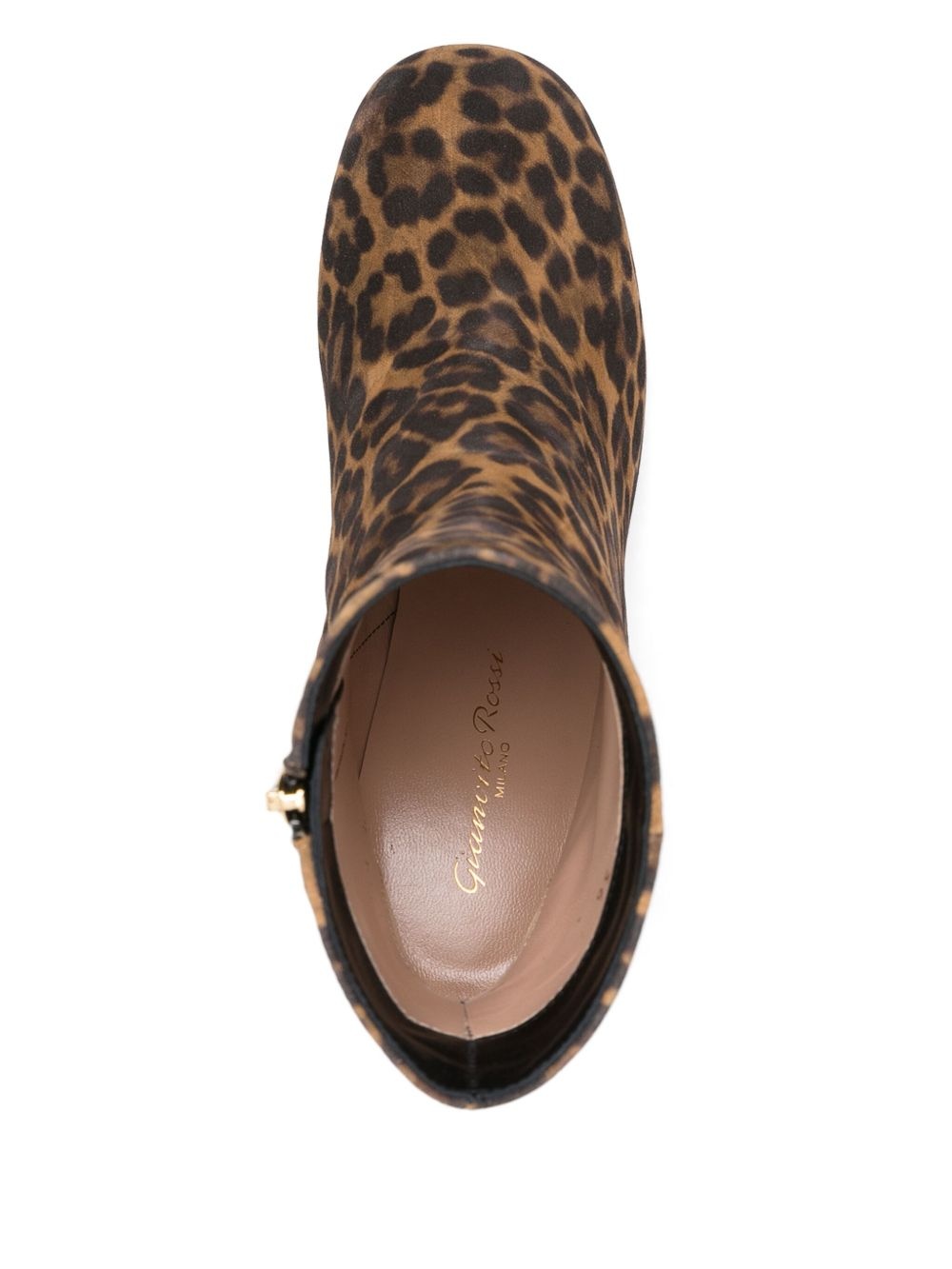 70mm Joelle leopard-print boots - 4