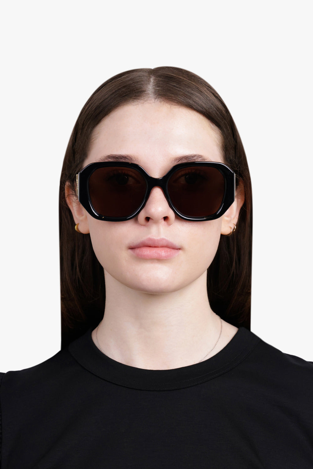 CH0236S THICK FRAME SUNGLASSES | BLACK - 4