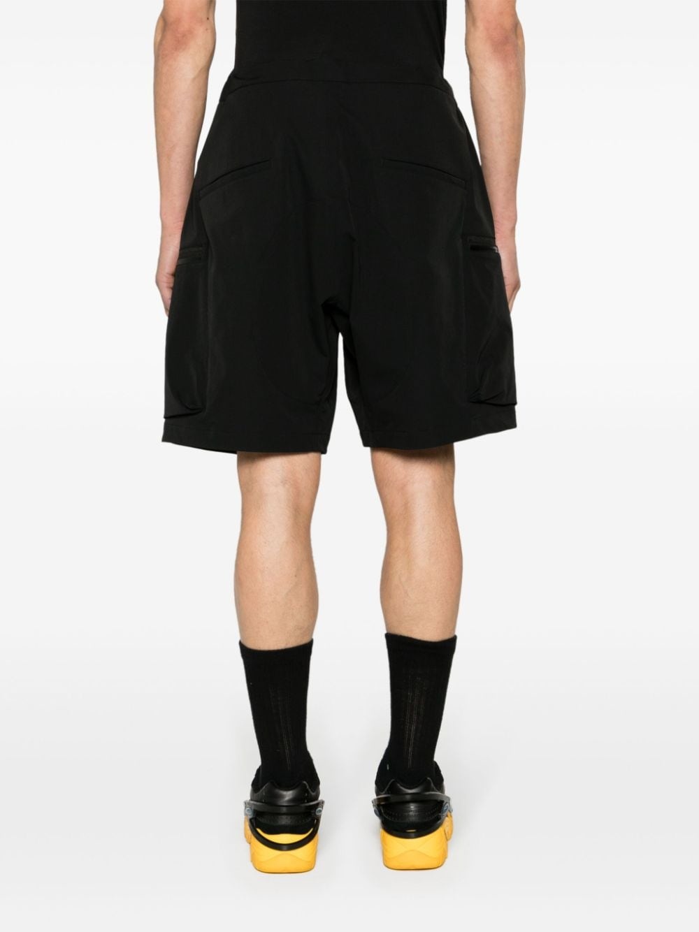 low-rise cargo shorts - 4