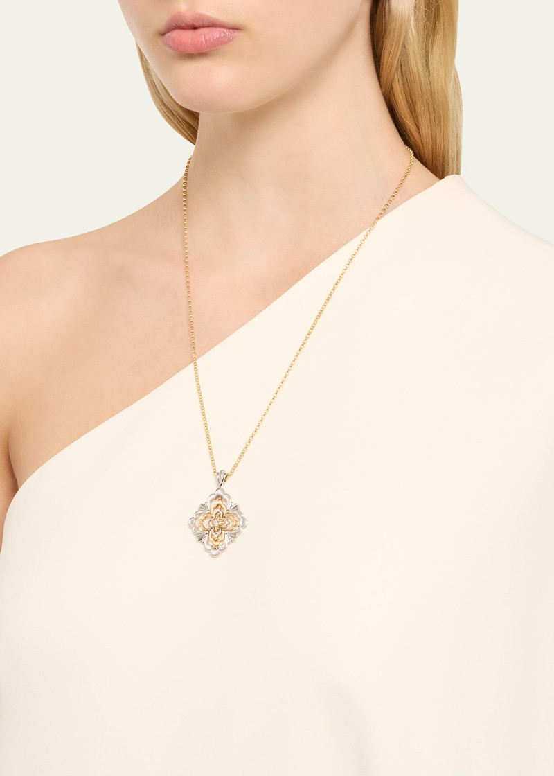 Buccellati Opera Galileo 18K Gold Diamond Pendant Necklace outlook