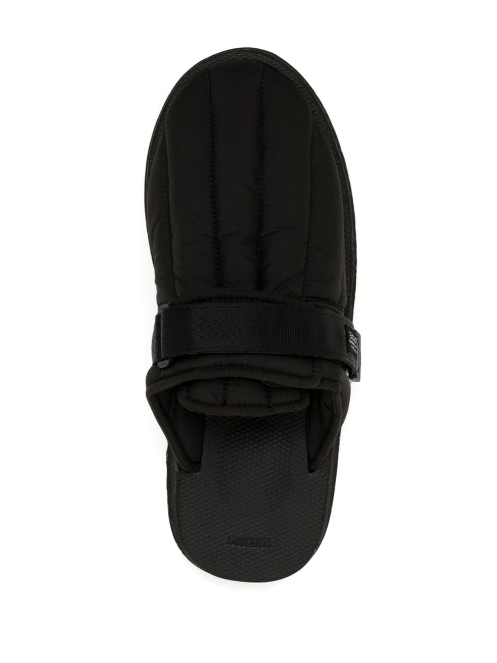 Zavo quilted round-toe slippers - 4