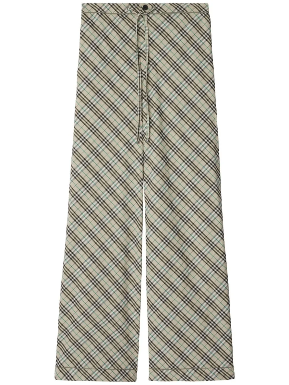 checked trousers - 1