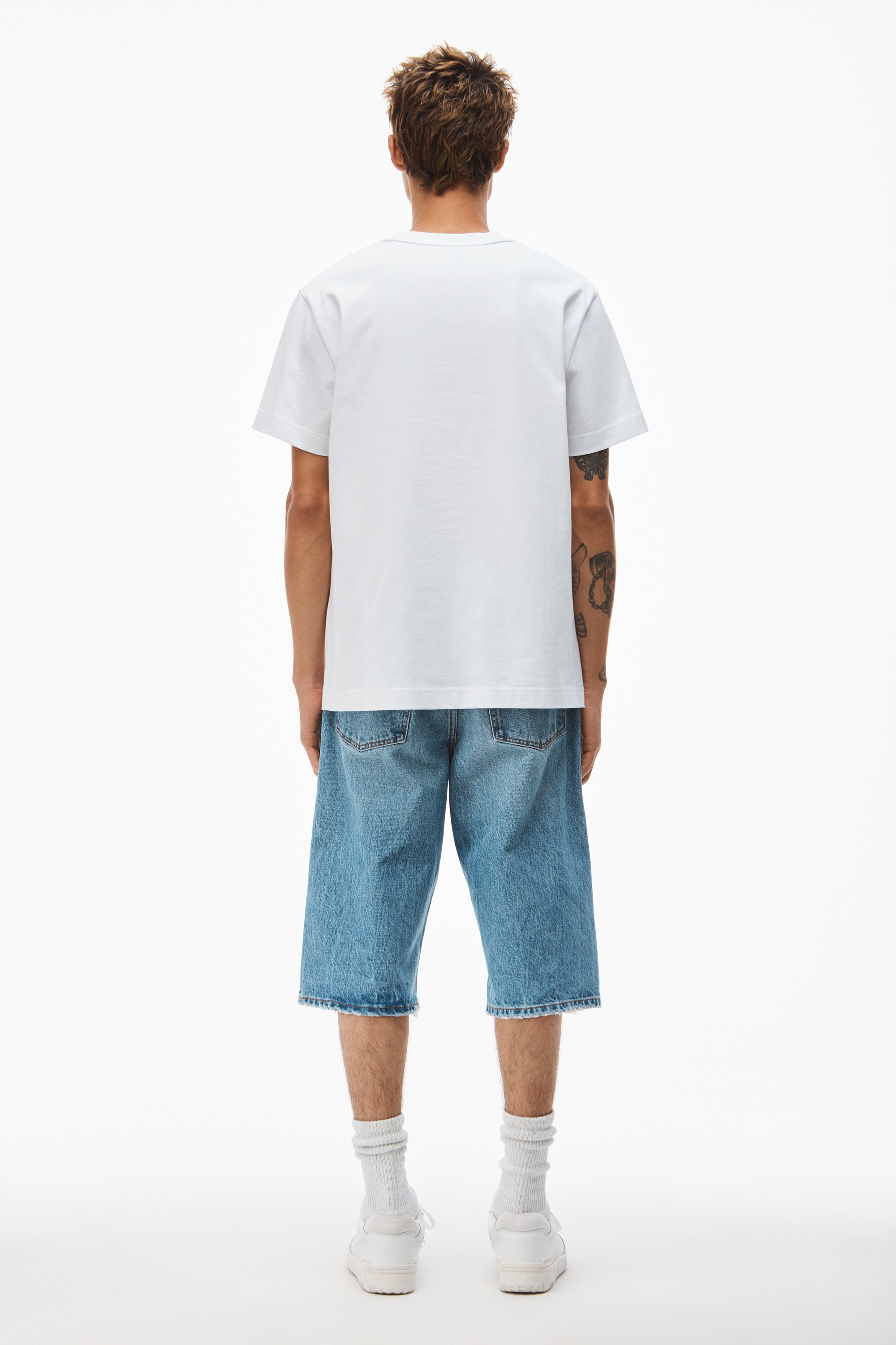 TEACUP GRAPHIC TEE IN COMPACT JERSEY - 5