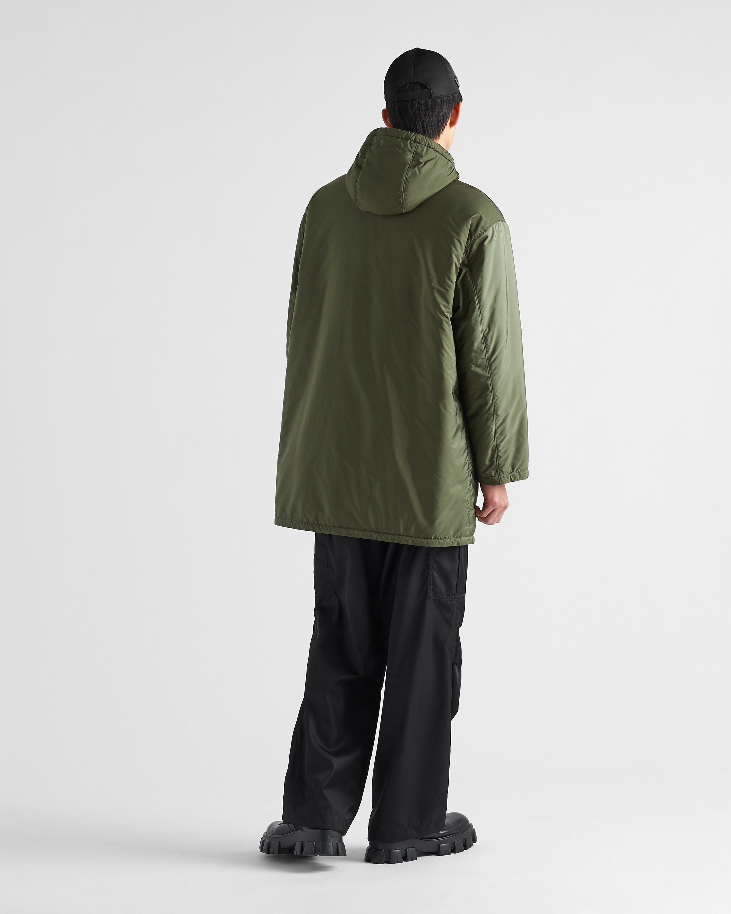 Re-Nylon raincoat - 5