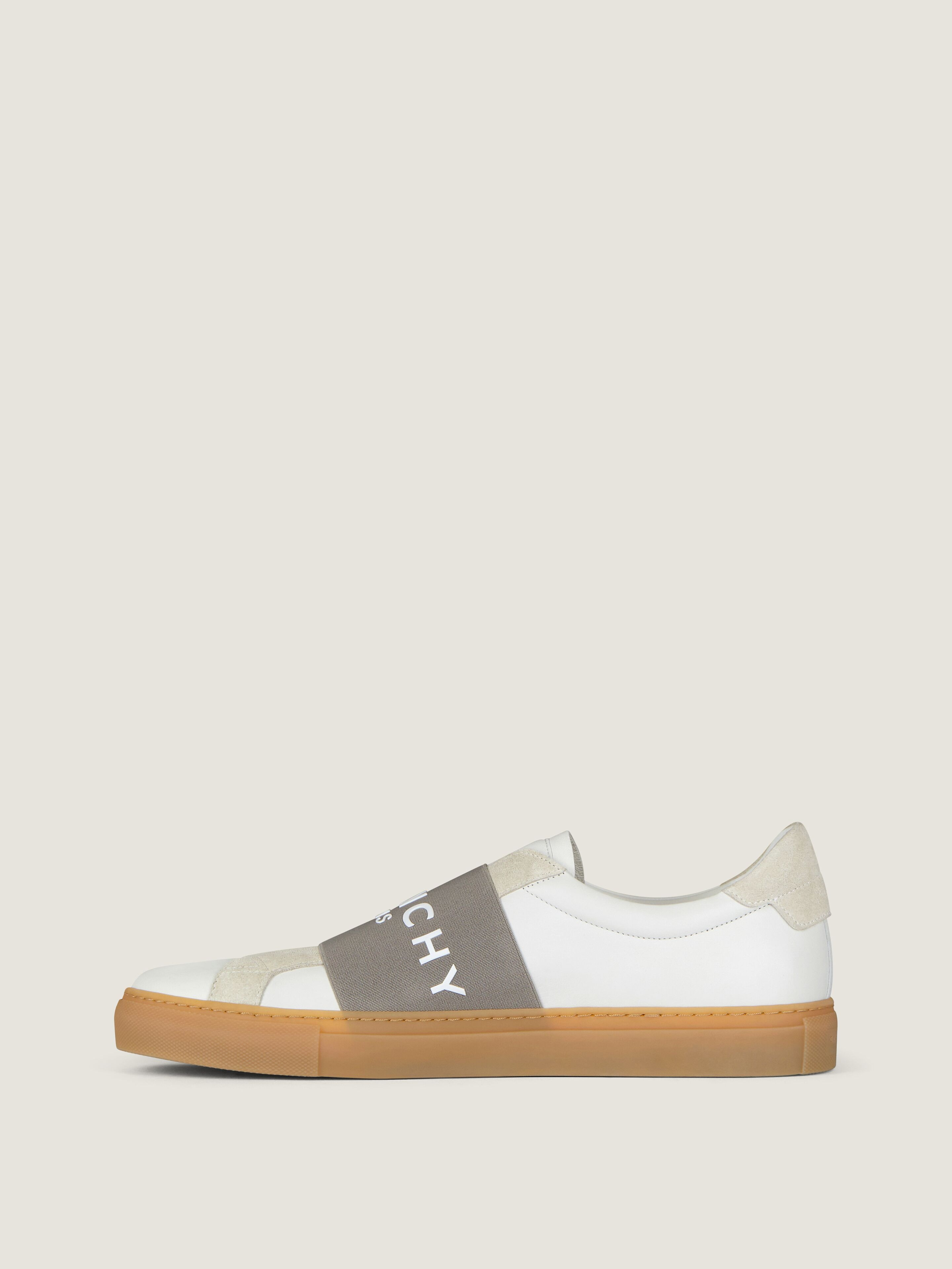 URBAN STREET SNEAKERS IN LEATHER AND SUEDE WITH ELASTIC - 3