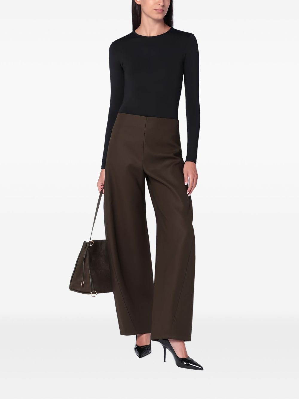 panelled trousers - 2