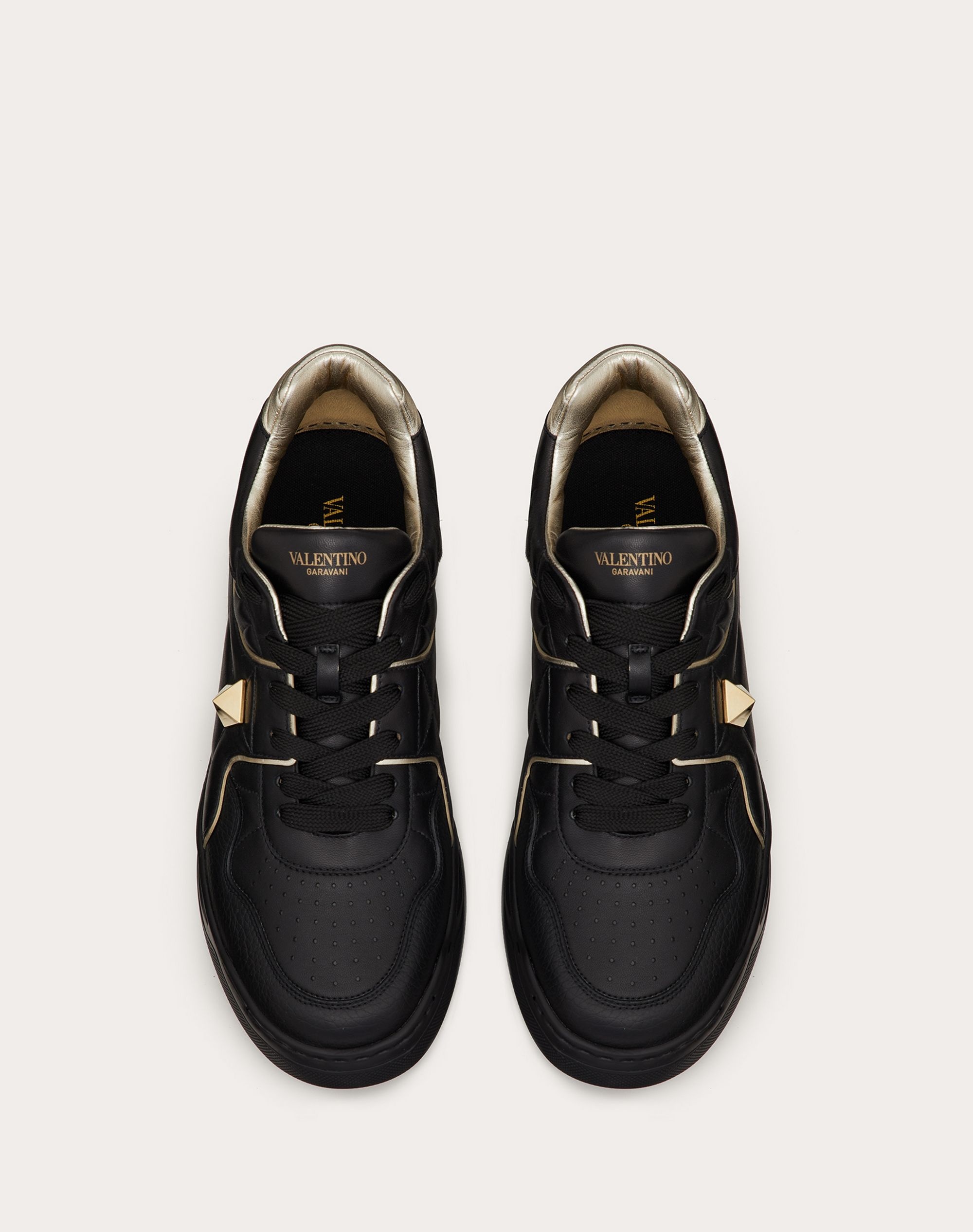 ONE STUD Low-Top Sneaker in Nappa Leather - 4