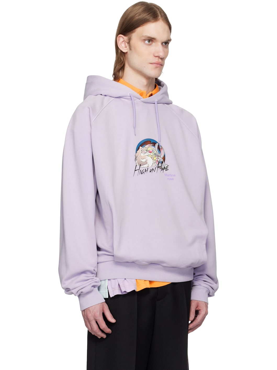 Purple Raglan Hoodie - 2