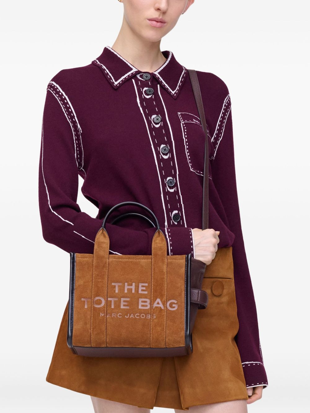 The Suede Small Tote bag - 2