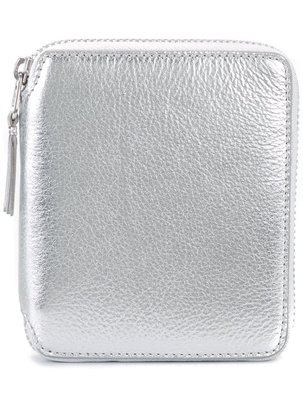 metallic zip wallet - 1