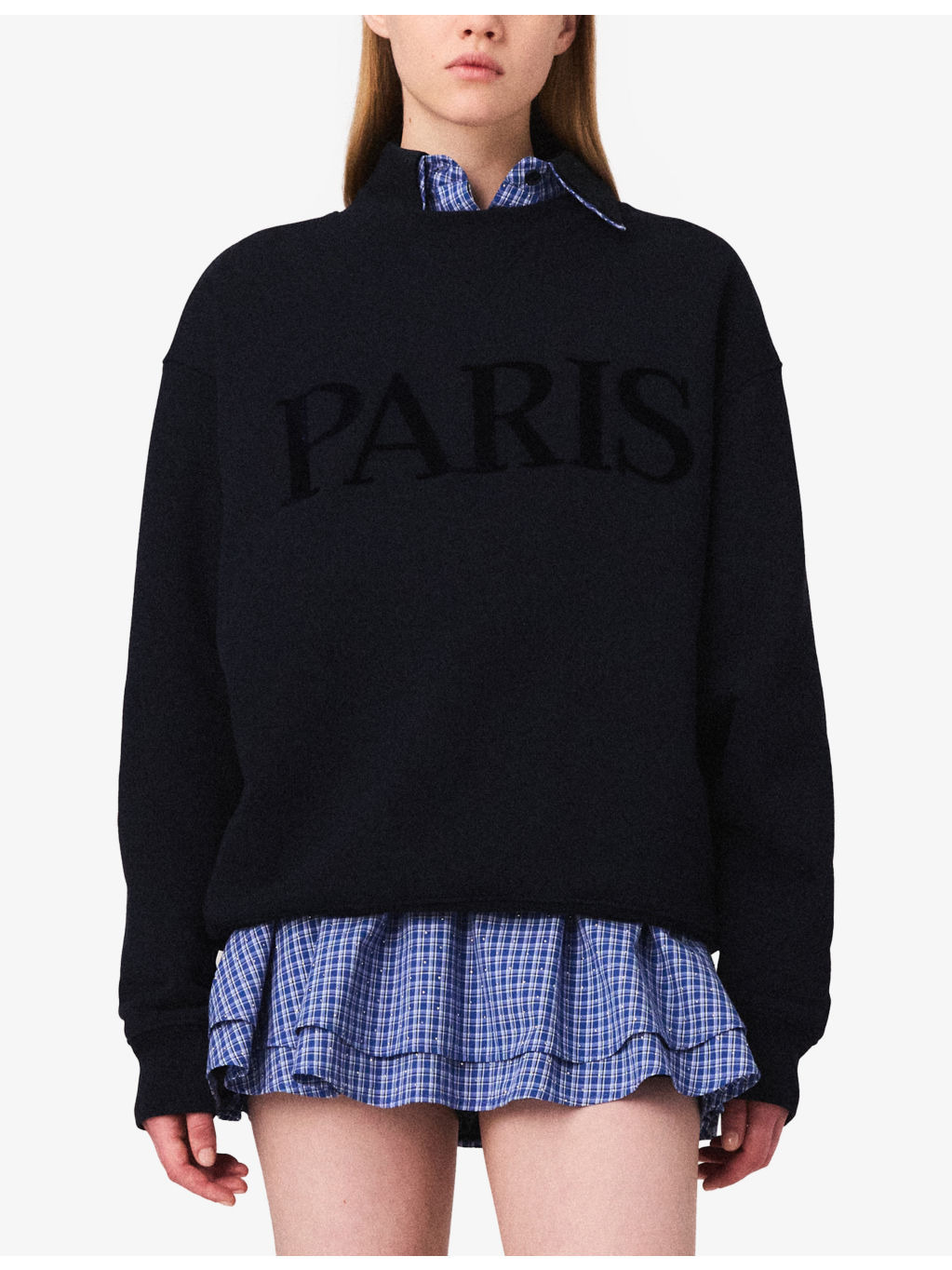 Logo-Embossed Relaxed-Fit Cotton Sweatshirt - 3
