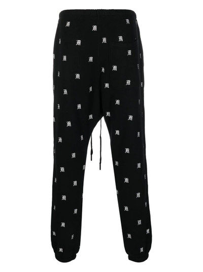 R13 embroidered-logo track pants outlook