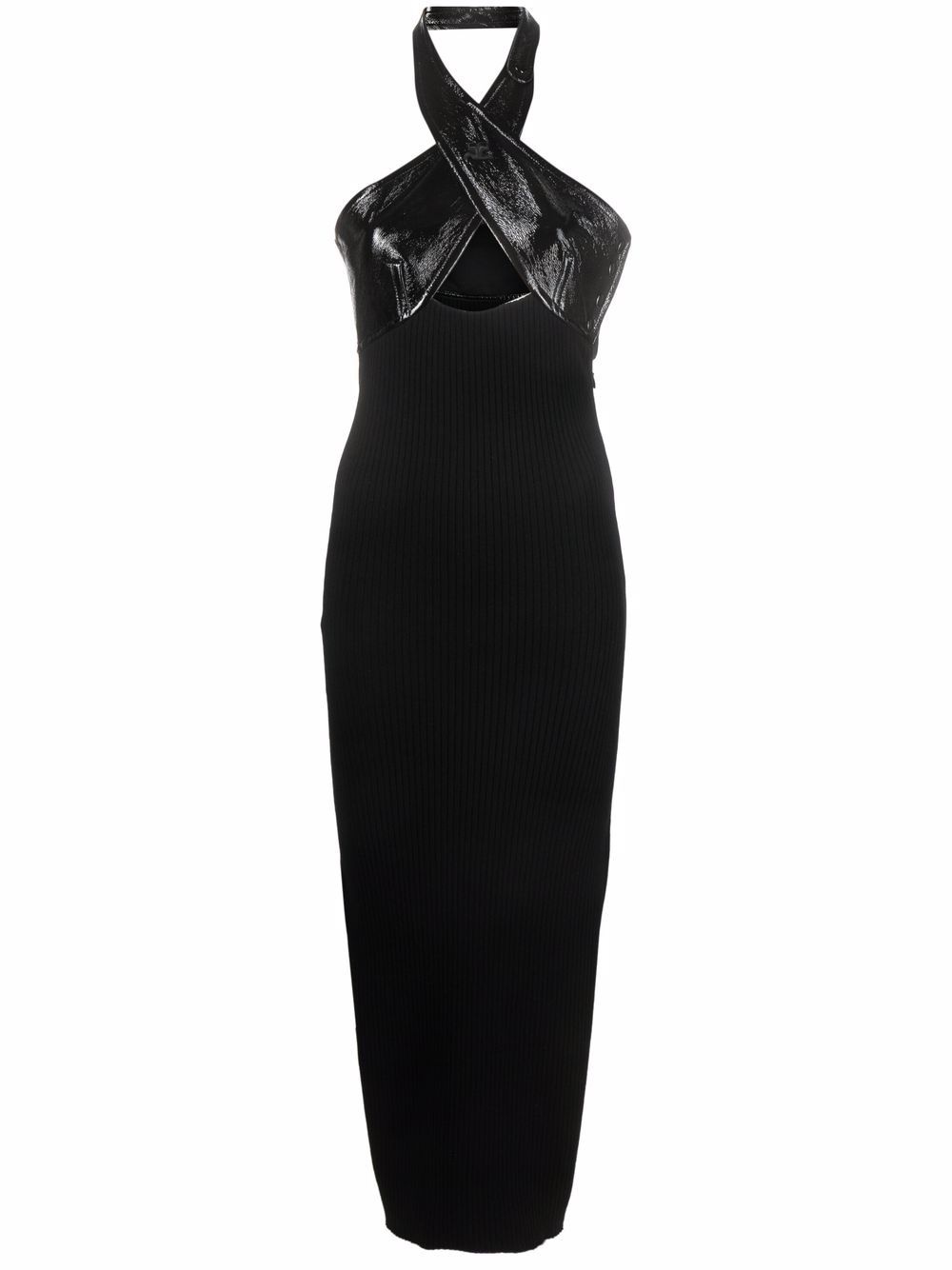 cut-out midi dress - 1