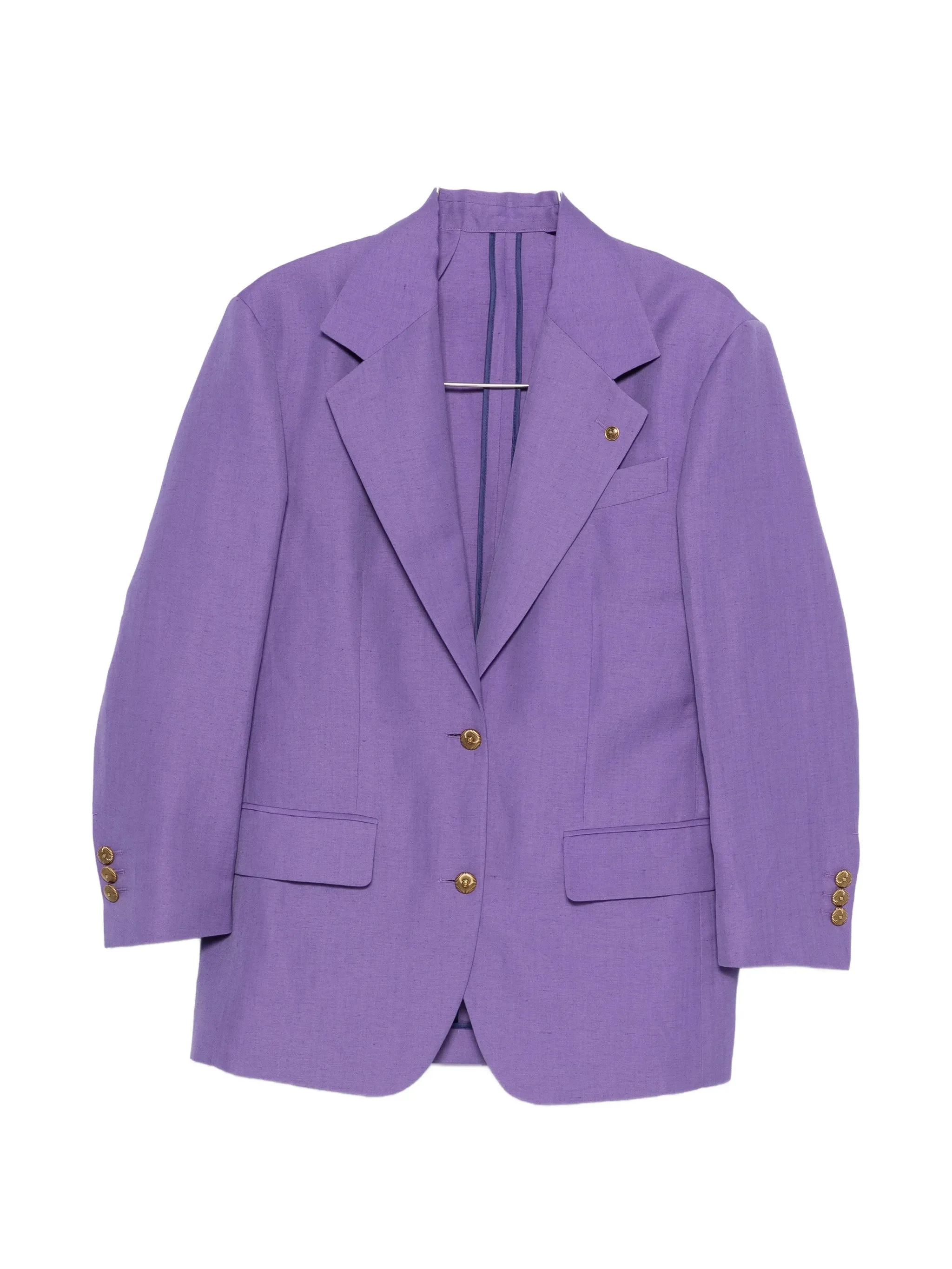 Versace Peak-lapel Single-breasted Blazer - 1