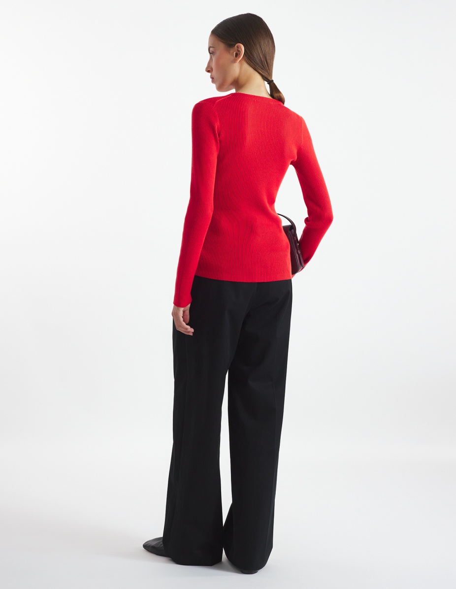 DOUBLE PLEATED PANTS - 5