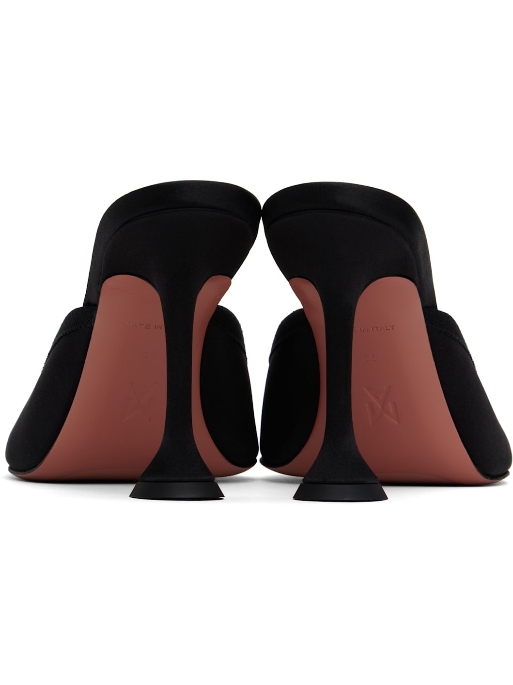 Black Lila Slipper 95 Heels - 2