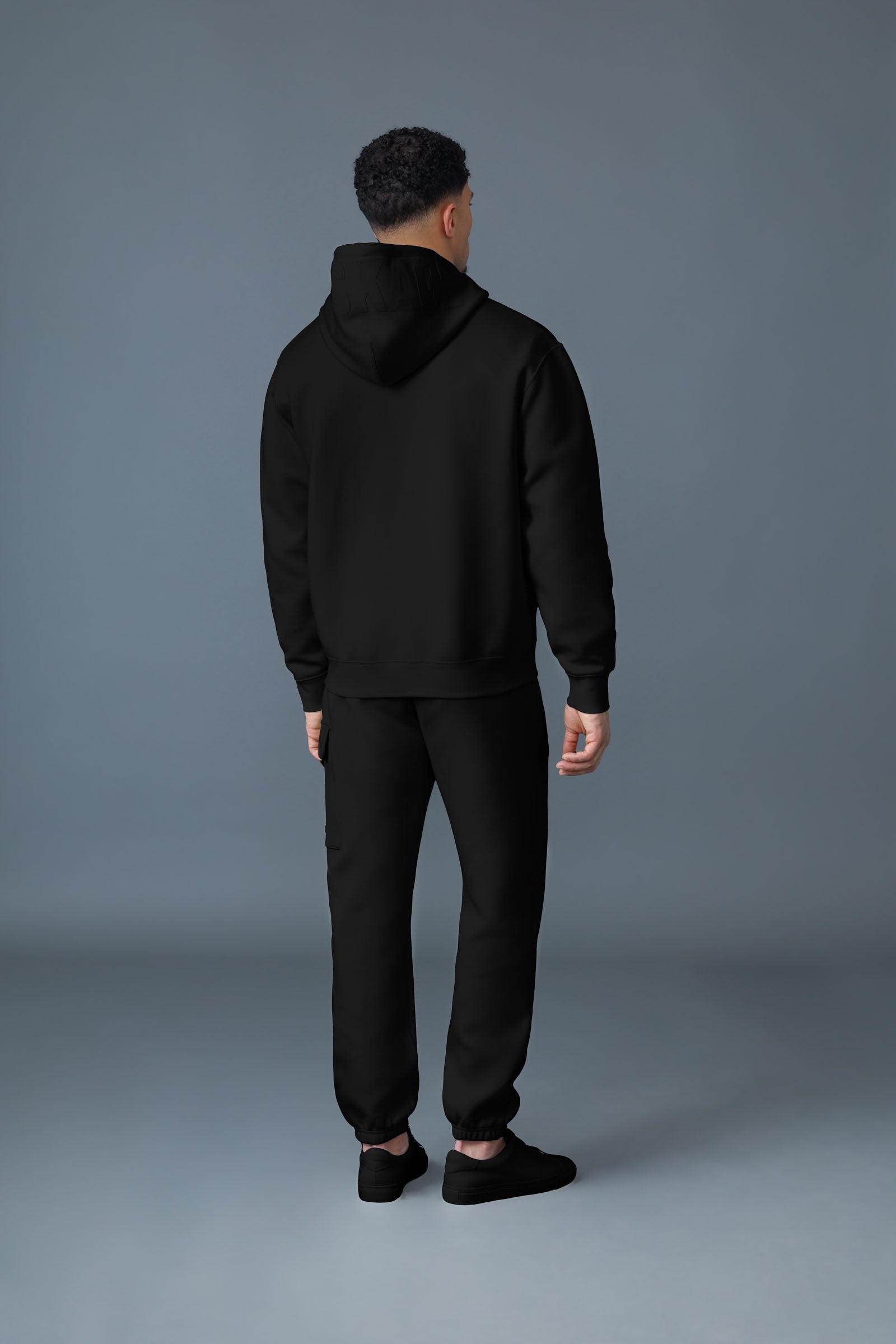 KOLTON Double-Face Jersey Logo Hoodie - 4