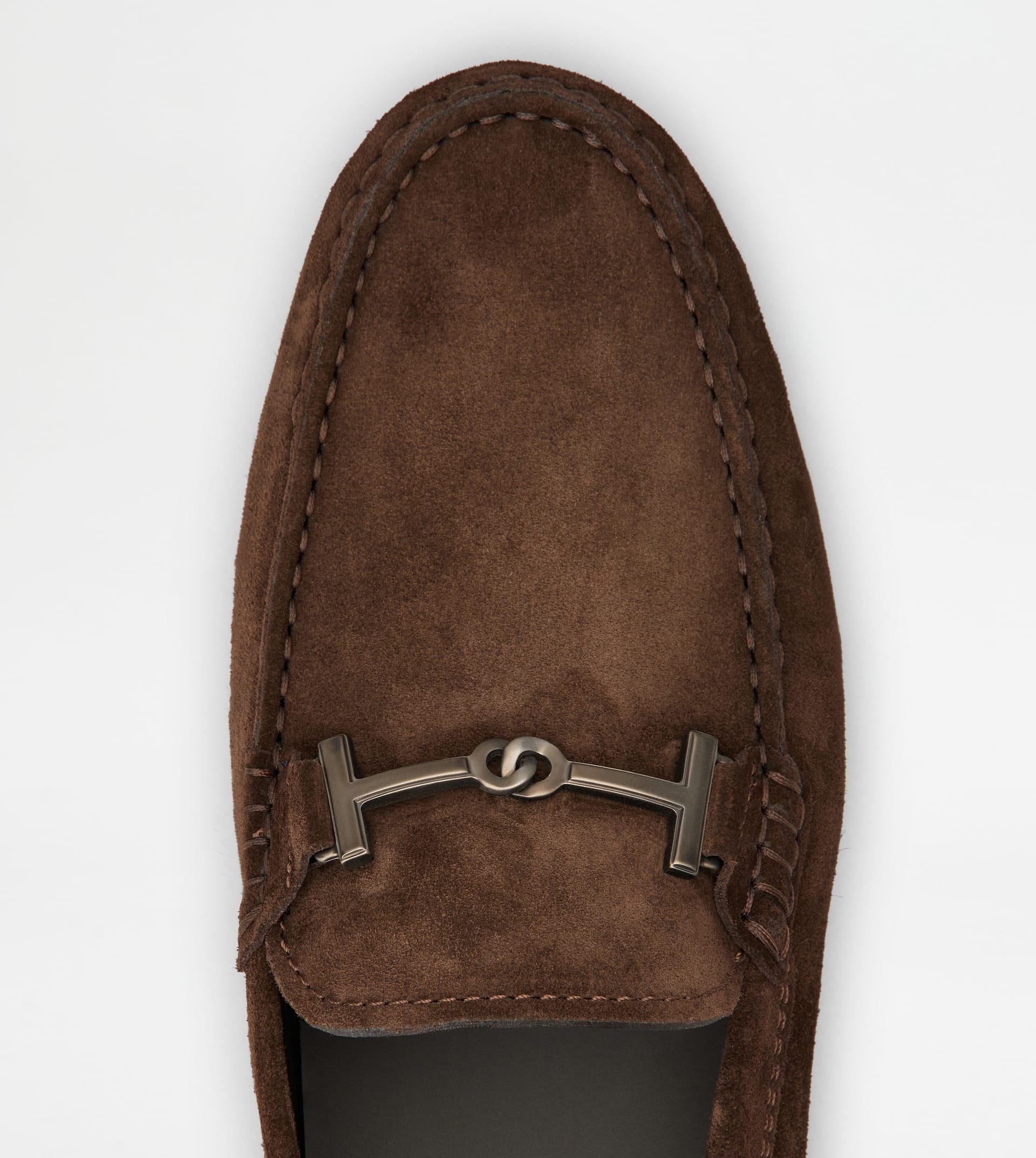 CITY GOMMINO DRIVING SHOES IN SUEDE - BROWN - 4