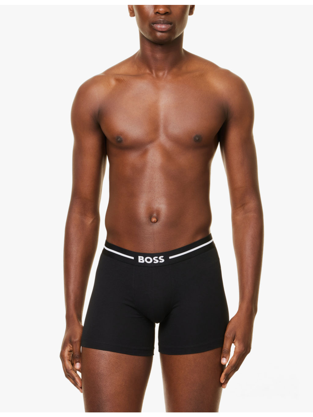 Branded waistband stretch-cotton boxer briefs - 2