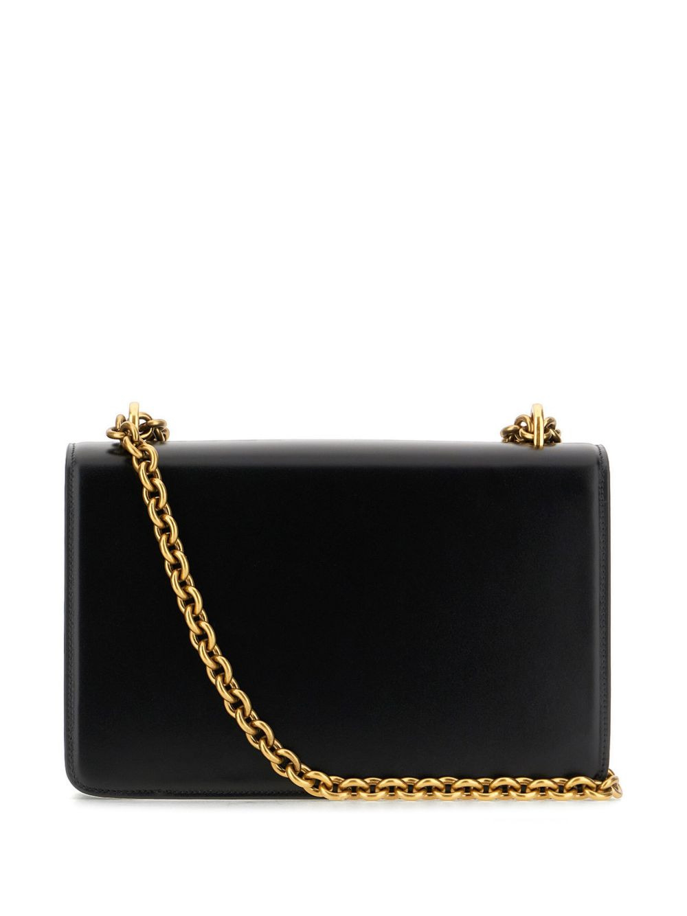 Vlogo plaque leather shoulder bag - 2