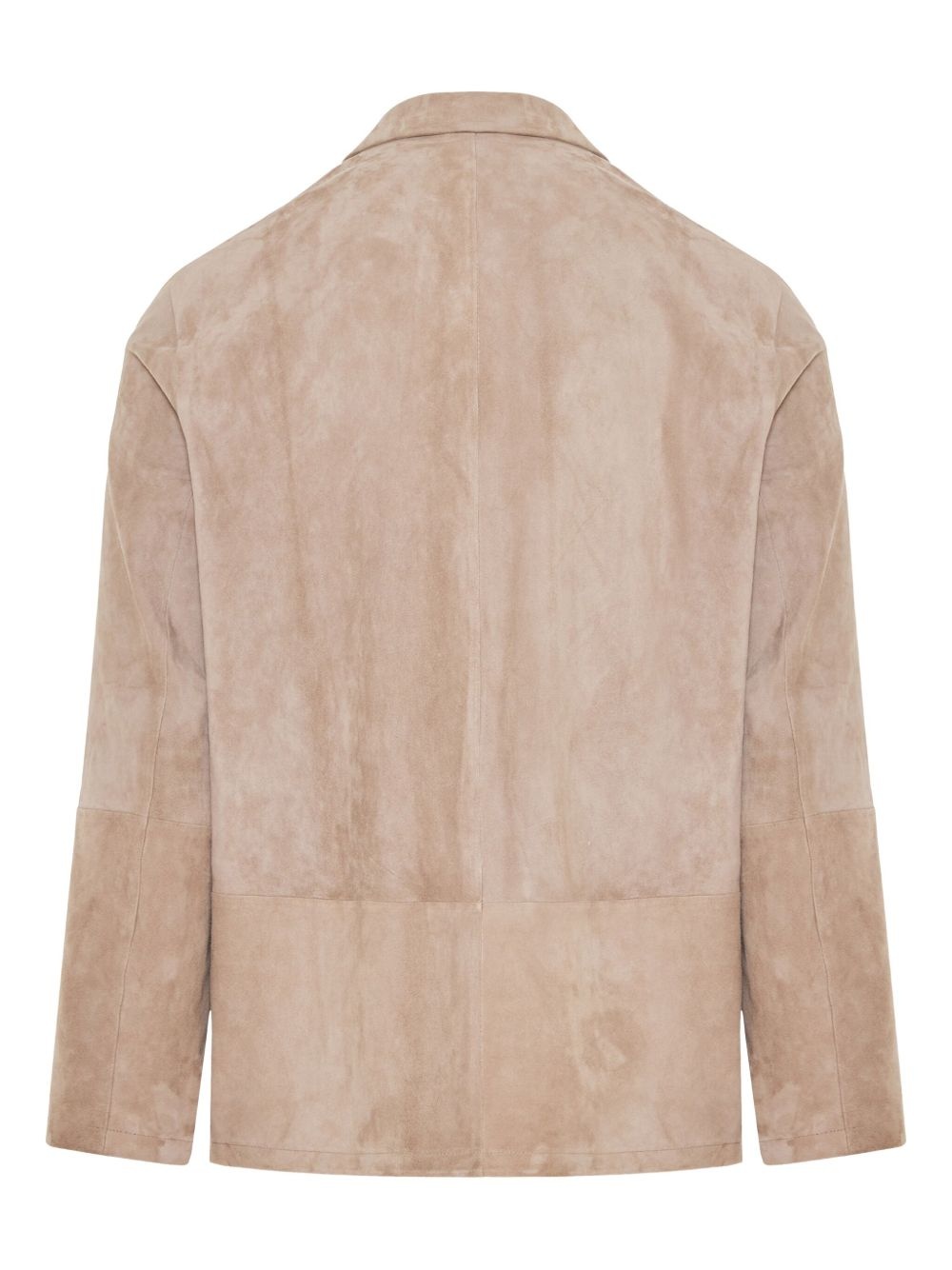suede blazer - 2