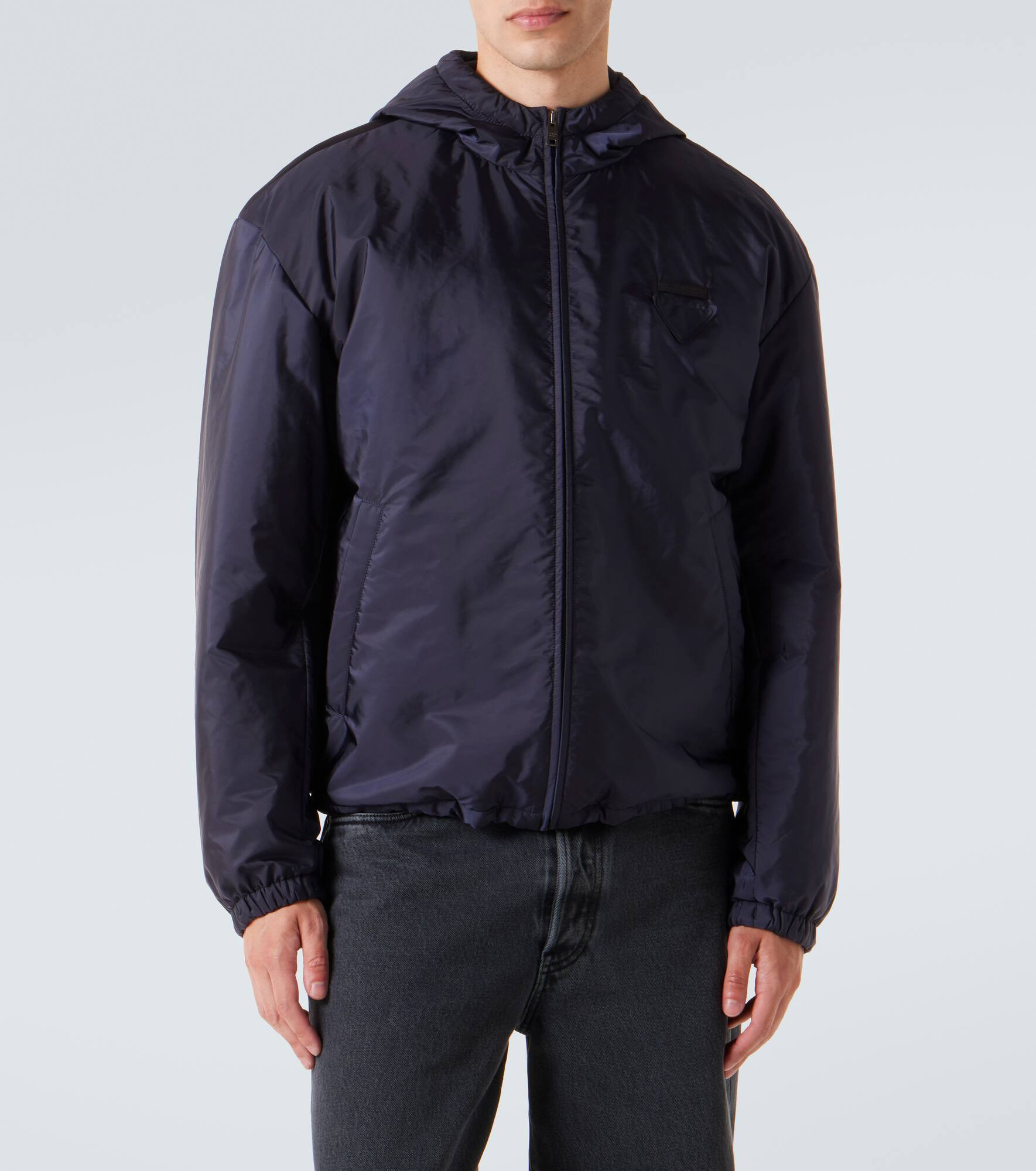 Hooded Re-Nylon jacket - 3