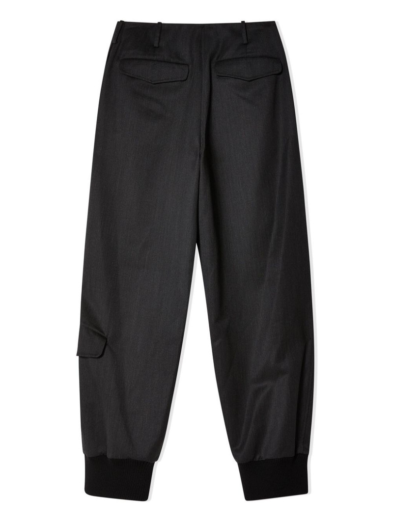 Simone Rocha button placket straight-leg trousers outlook