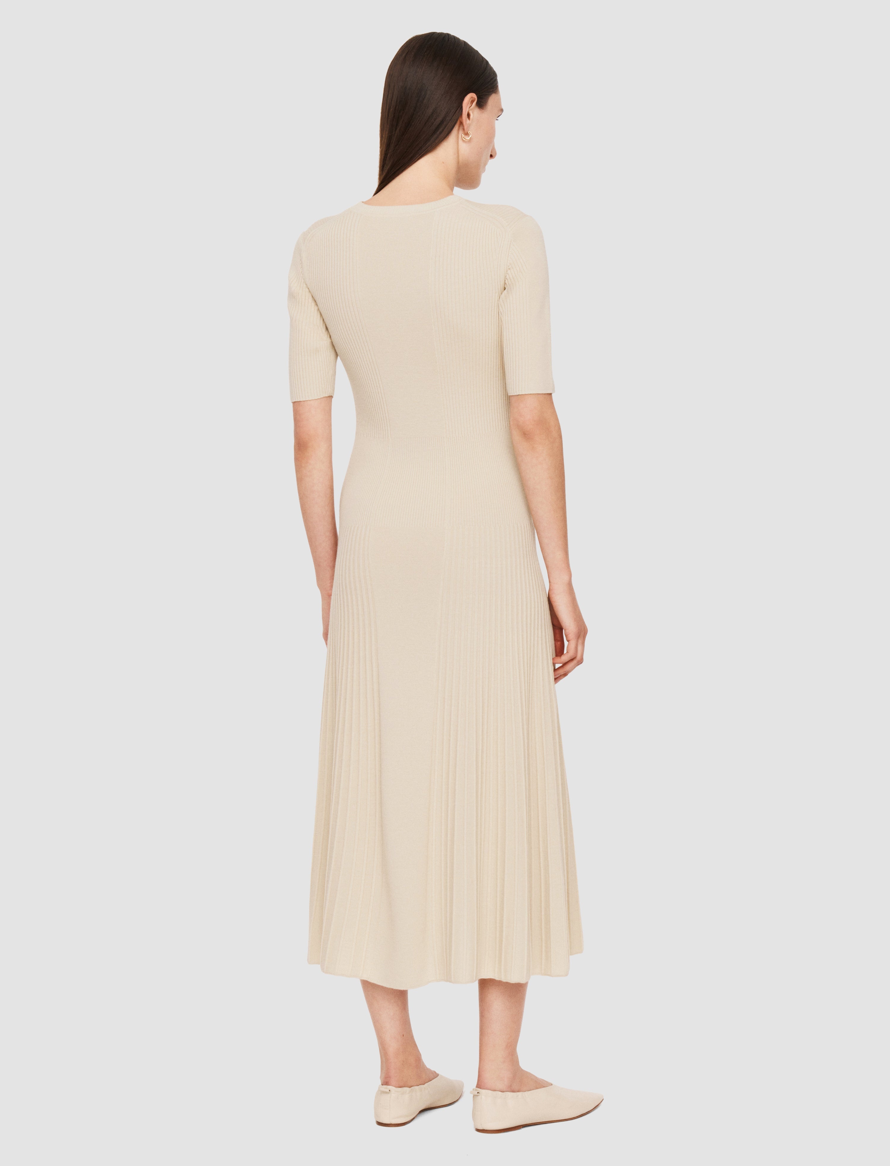Fine Merino Rib Dress - 4