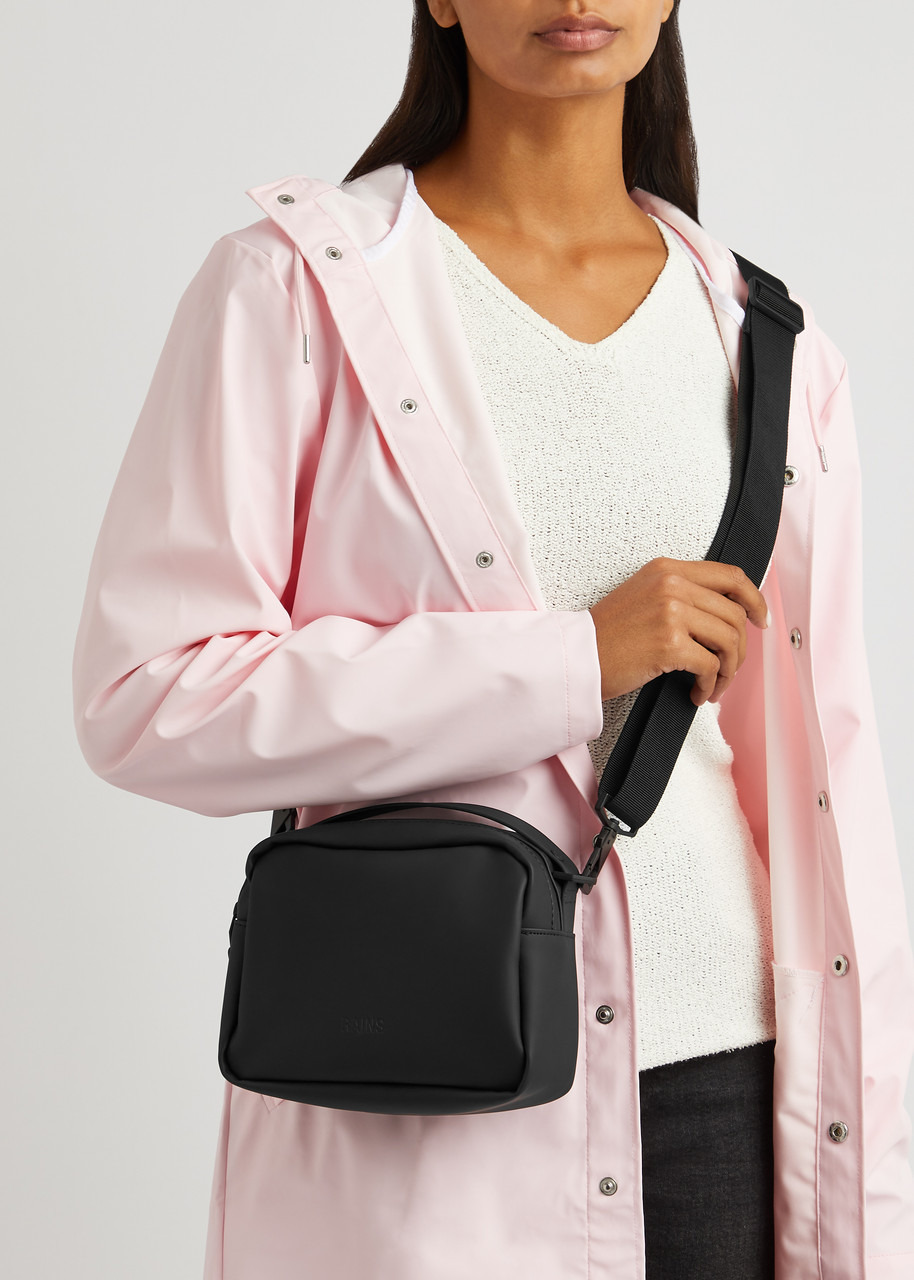 Box rubberised top handle bag - 5