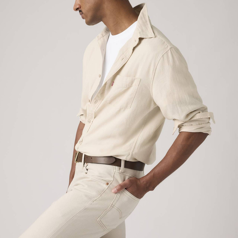 Levi's SUNSET ONE POCKET STANDARD FIT COTTON LINEN SHIRT outlook